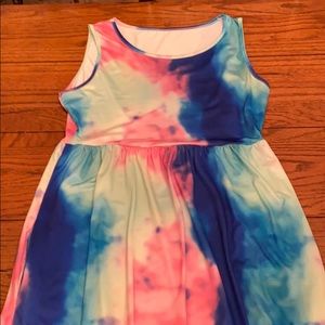 Tie dye dress